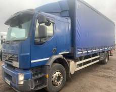 2012 Volvo FE240 4x2 18 Tons Sleeper Cab Curtainside, 